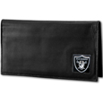 Las Vegas Raiders Deluxe Leather Checkbook Cover